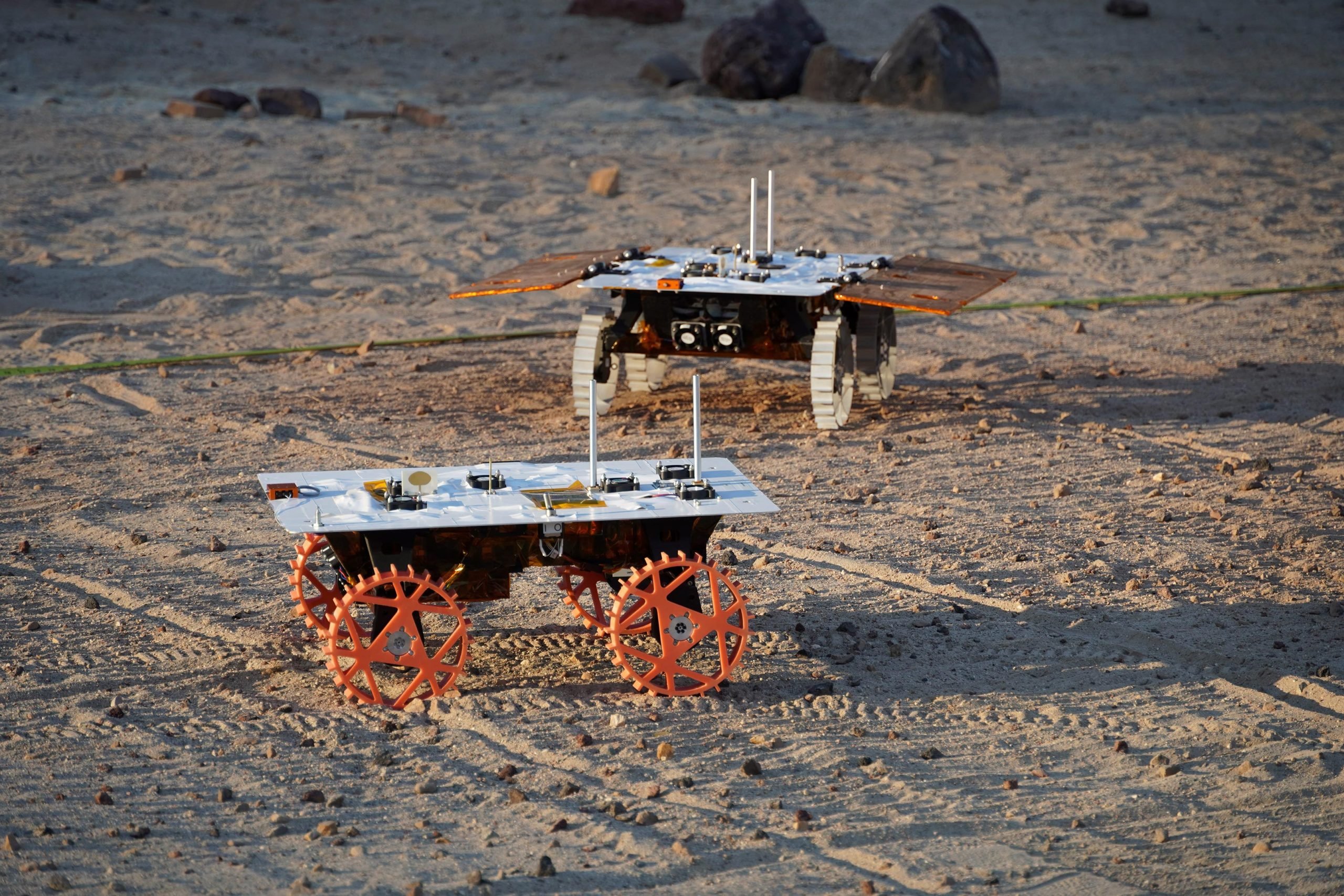 NASA CADRE Rover Test Team