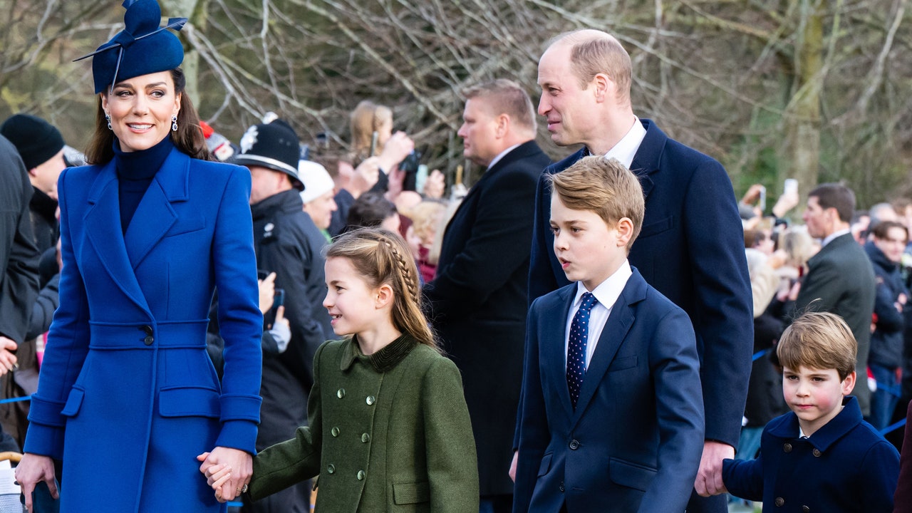 על פי הדיווחים הילדים של קייט מידלטון תומכים בה ובנסיך וויליאם בחיוכים שלהם