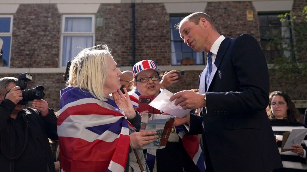 הנסיך וויליאם משתף את עדכון הבריאות לסרטן קייט מידלטון