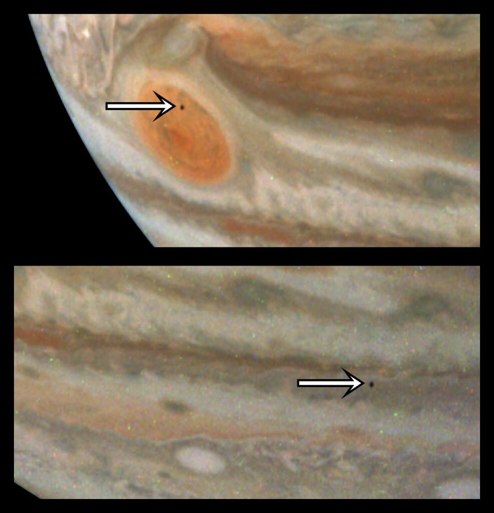 NASA Juno Jupiter 59th Close Flyby Moon Amalthea