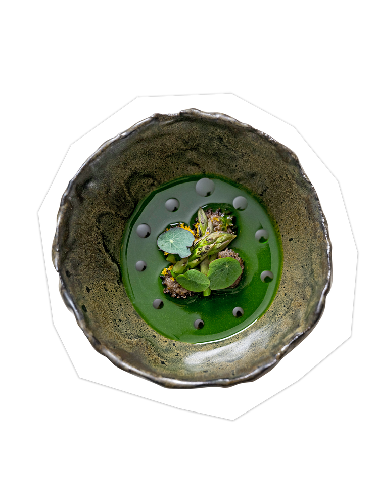 התמונה עשויה להכיל: אוכל, מצגת מזון, ארוחה, צלחת וצלחת