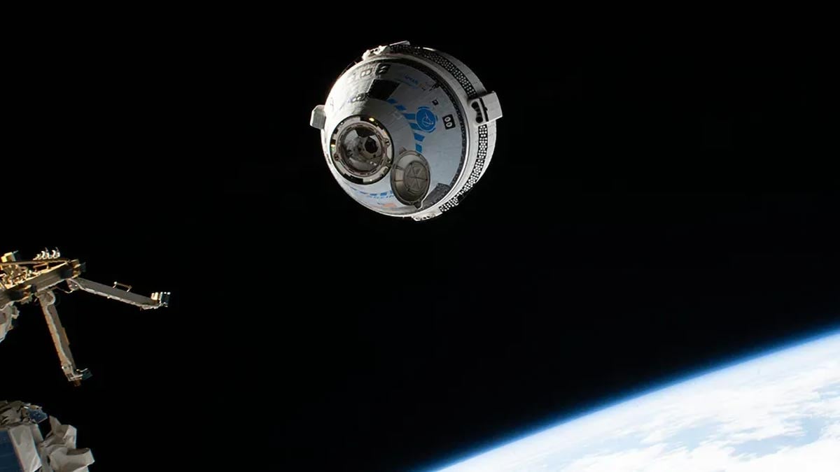 Boeing’s Starliner Crew Ship Docking to the International Space Station