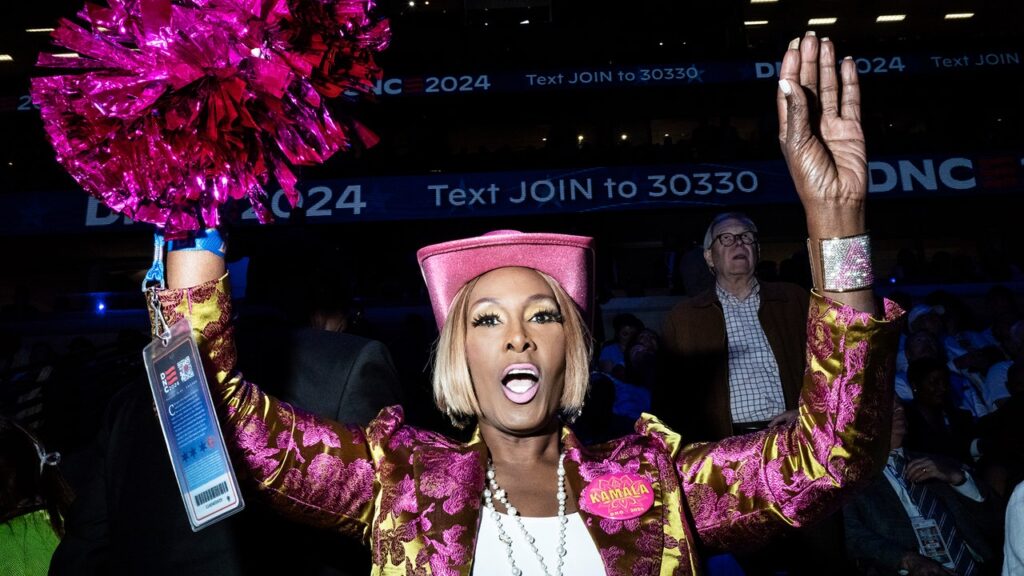 תקווה ושמחה תופסים ב-DNC 2024