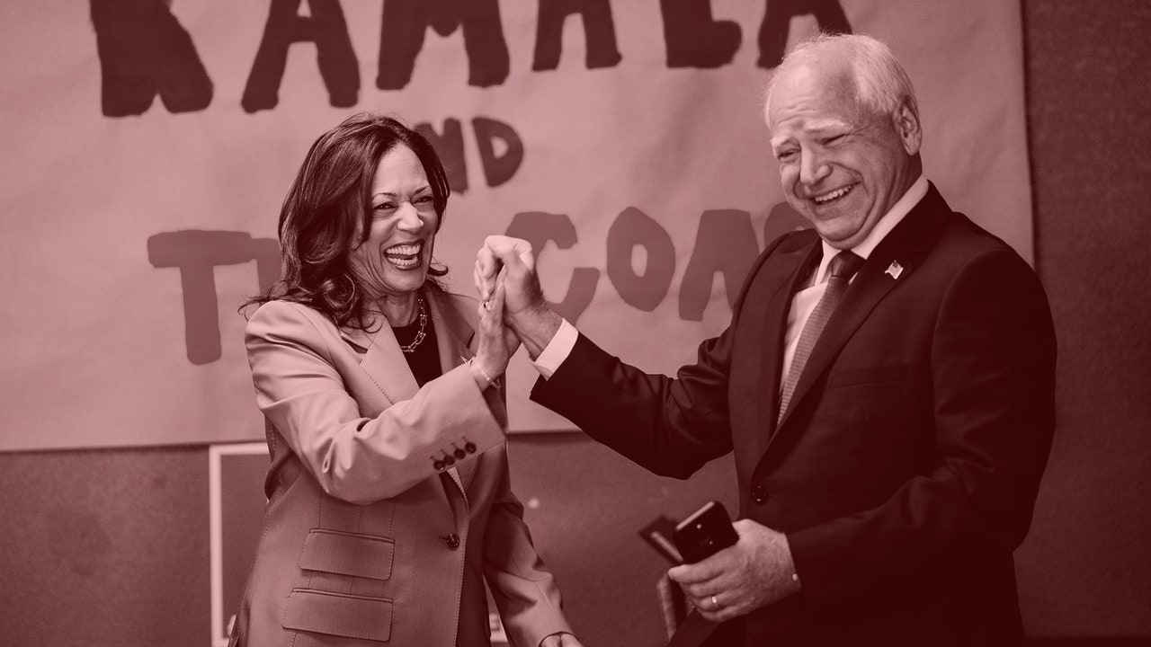 רגש מתוק: איך כרטיס האריס-וואלס מעורר שמחה נגד דונלד טראמפ