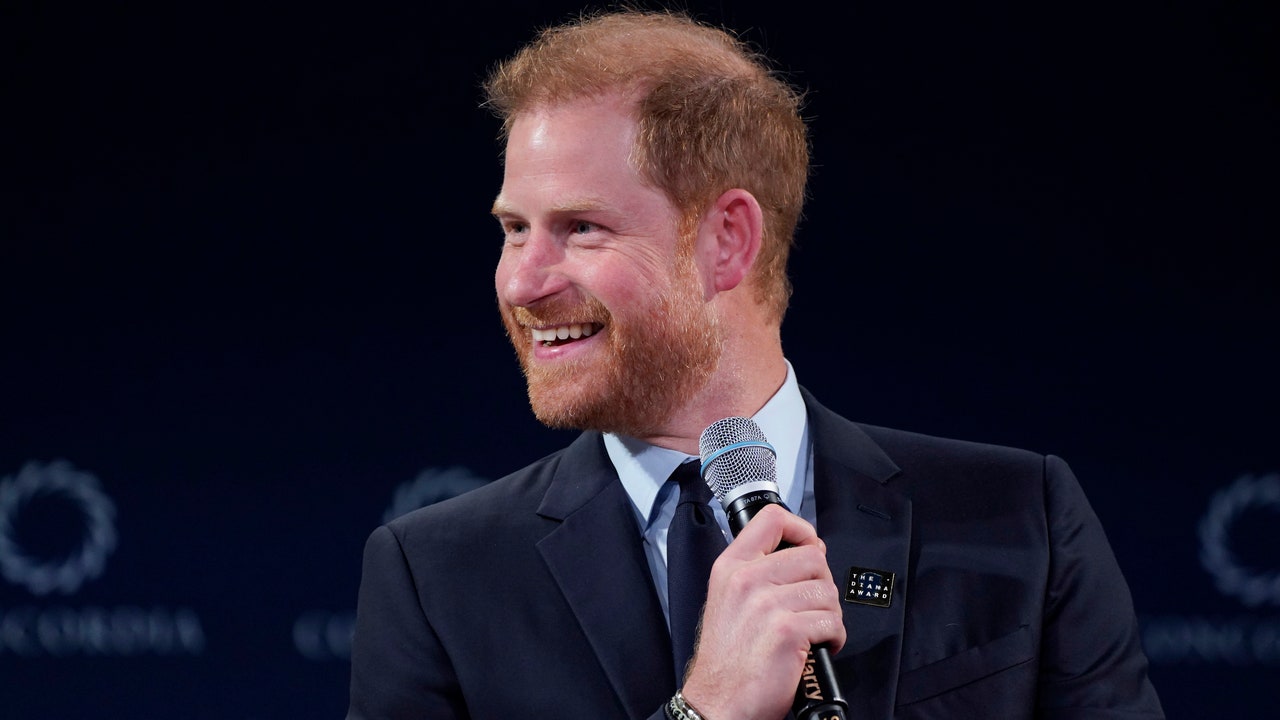 הנסיך הארי, בניו יורק לשבוע האקלים, דיבר על אמו בפרסי דיאנה