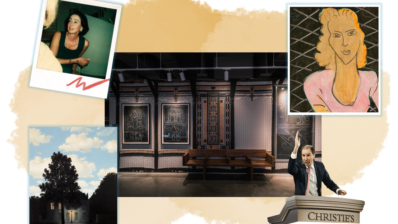 המגריט של מיקה, רכבת מלאה בהרינגים, והבננה של Cattelan: זה שבוע המכירות הפומביות בניו יורק