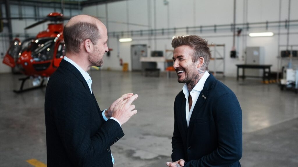 דייוויד בקהאם, "רויאליסט ענק", חשף בטעות מקדש ביתי