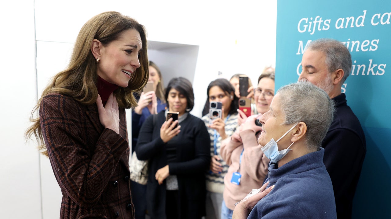 ביקור במרכז הסרטן של קייט מידלטון שלח "מסר של תקווה", אומר מטופל