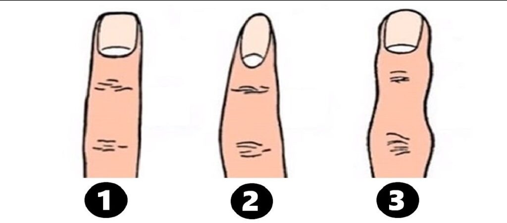 מבחן אישיות לפי צורת האצבעות