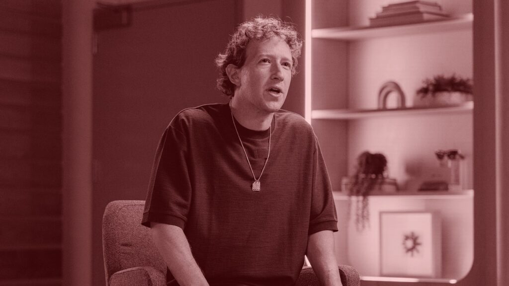 Zuck מסביב וגלה: מארק צוקרברג ומטא משבר מסכות מגה