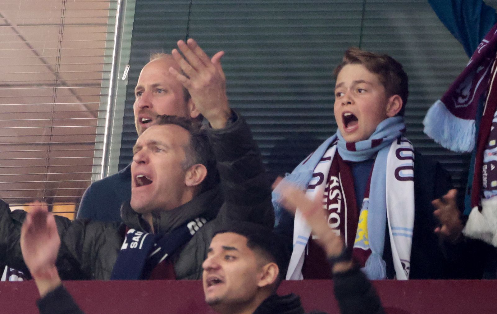 תמונה עשויה להכיל את דייוויד מלפט הנסיך ג'ורג 'מקיימברידג' הנסיך וויליאם דיוק מקיימברידג 'ראש ופנים