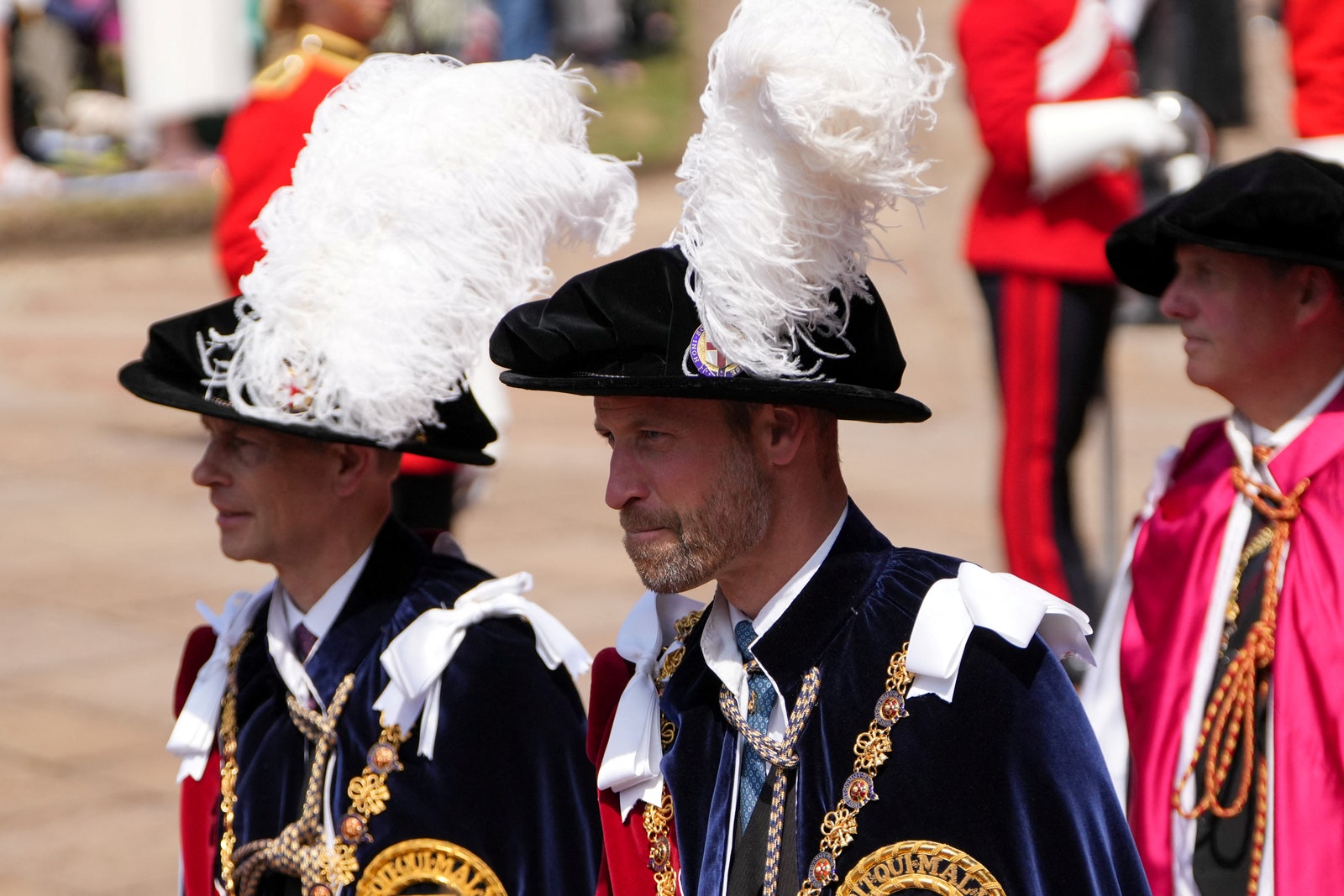 תמונה עשויה להכיל את הנסיך וויליאם דיוק מקיימברידג 'פיוס שווייזר בילי מקיני כובע בגדים אנשים ומבוגרים
