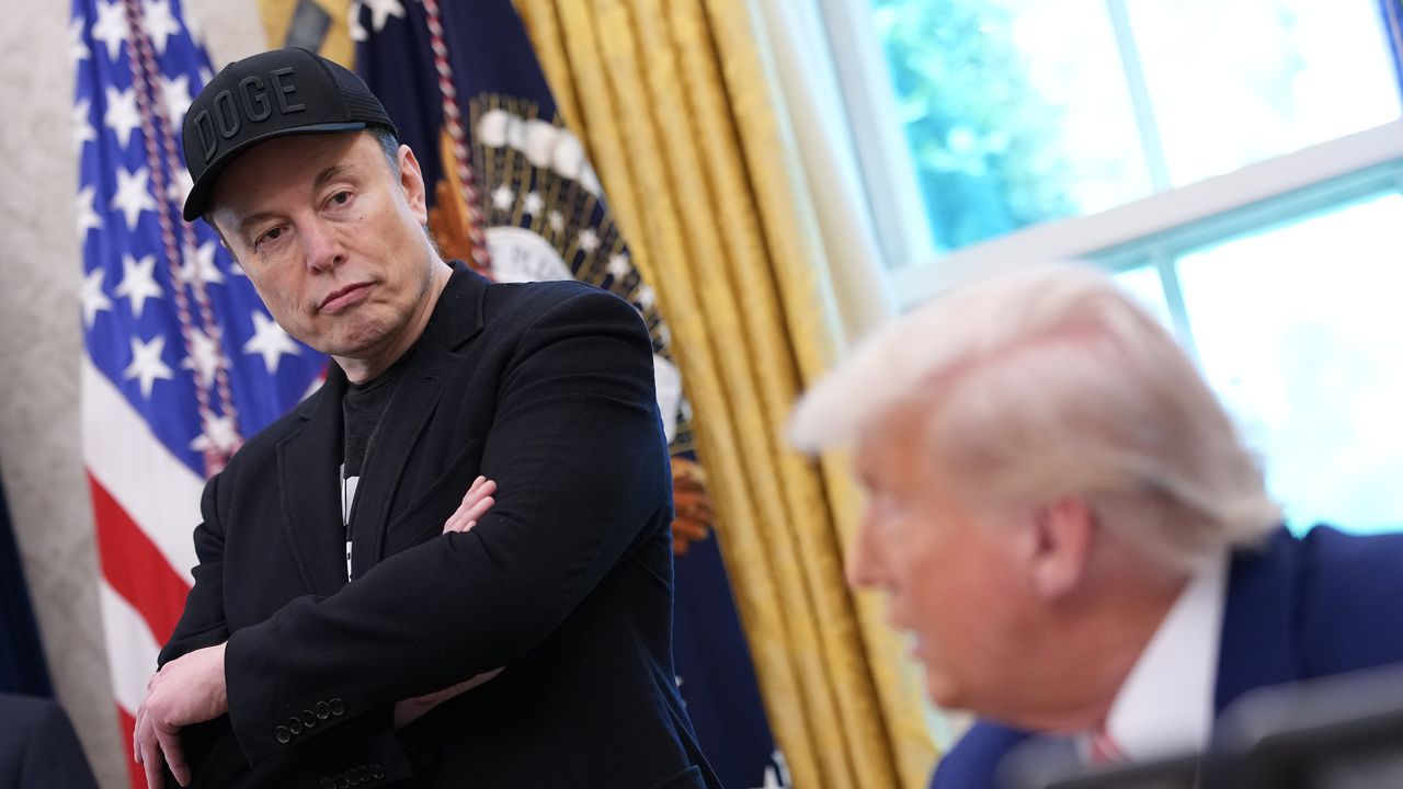 דונלד טראמפ ואלון מאסק המכה היפה של אלון מאסק יכלו לטנק את המגהיל