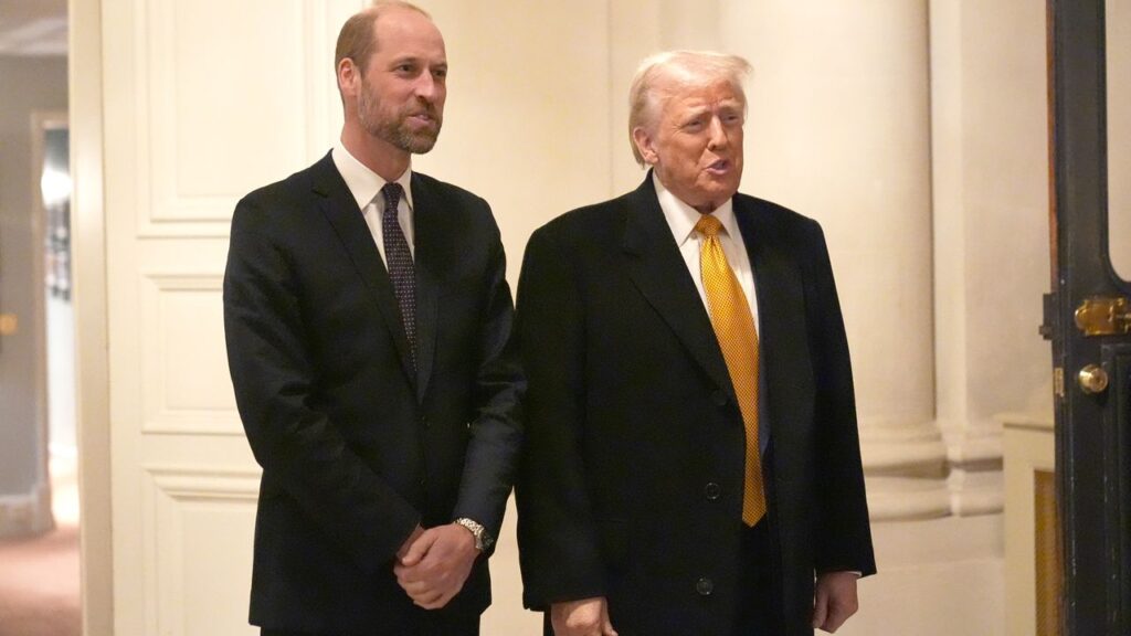 הנסיך וויליאם וקייט מידלטון ימלאו תפקיד מרכזי בביקורו של דונלד טראמפ בבריטניה