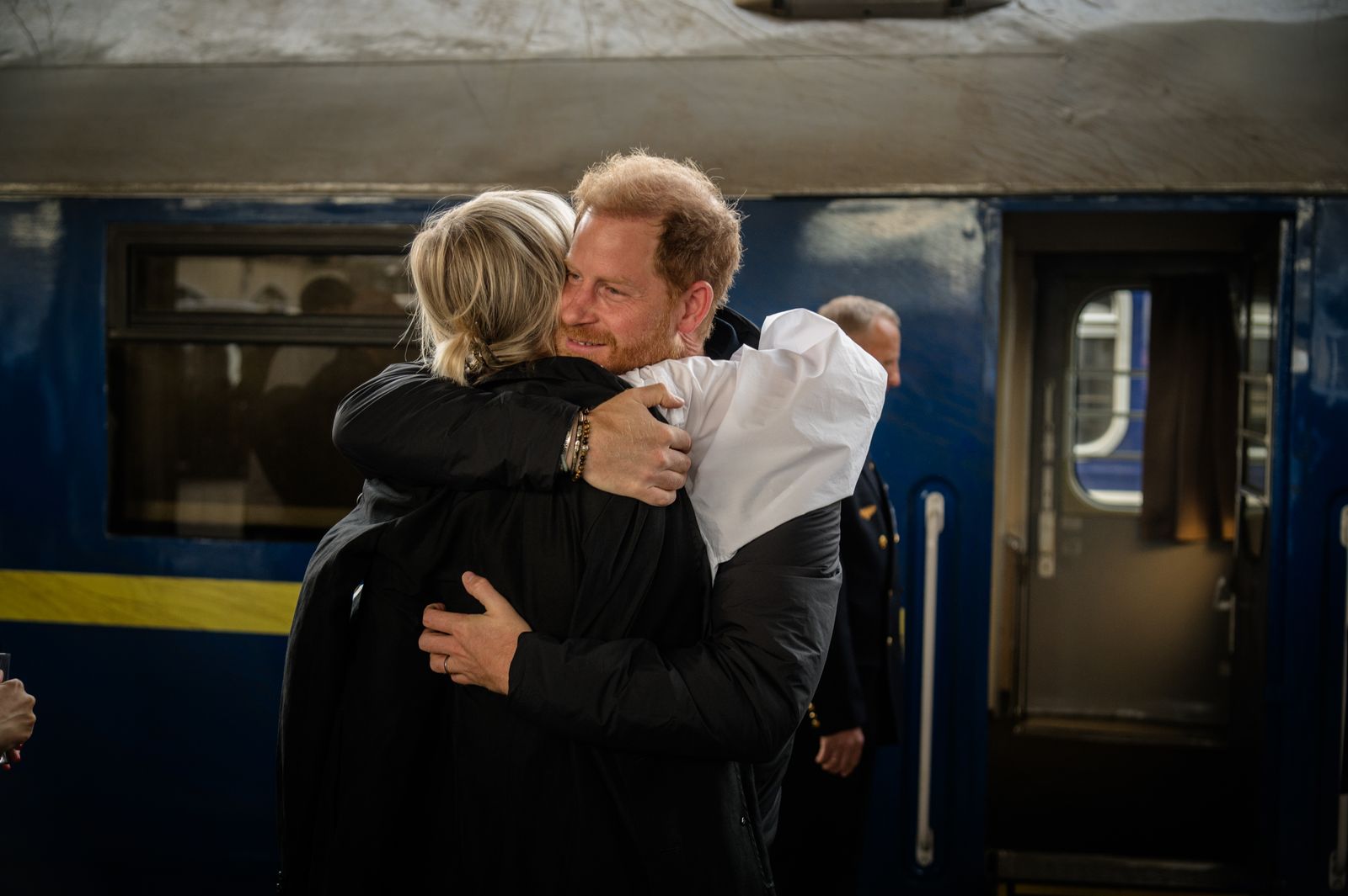 רגע מהדוכס מסאסקס בביקורו של סאסקס בקייב