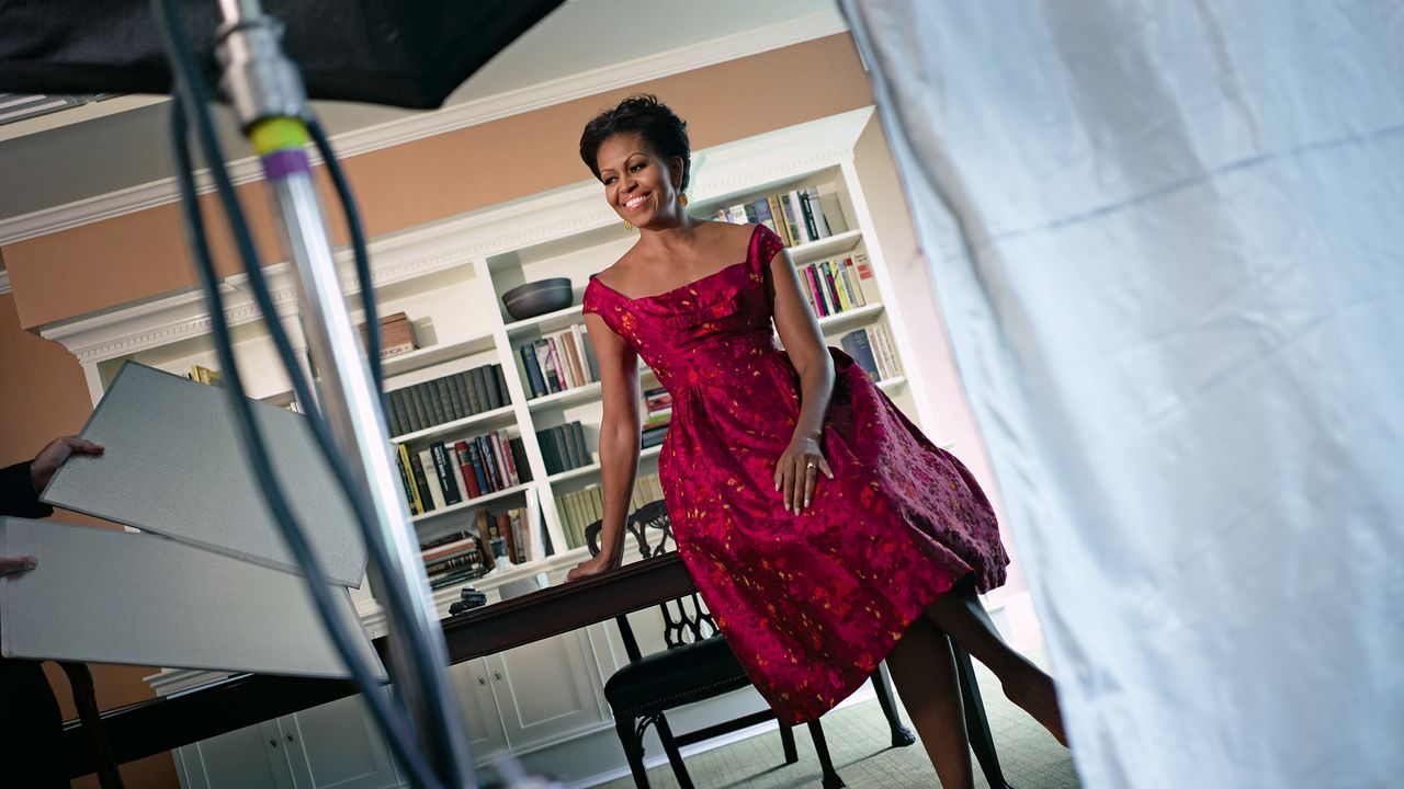 הסטייליסטית הוותיקה של מישל אובמה, מרדית' קופ, משקפת את סגנונה של הגברת הראשונה מהבית הלבן ועד עכשיו