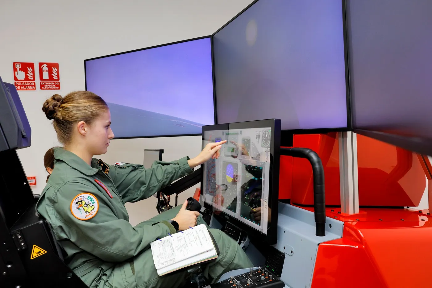 התמונה עשויה להכיל אדם מבוגר חומרת מחשב אלקטרוניקה חומרה צג ומסך