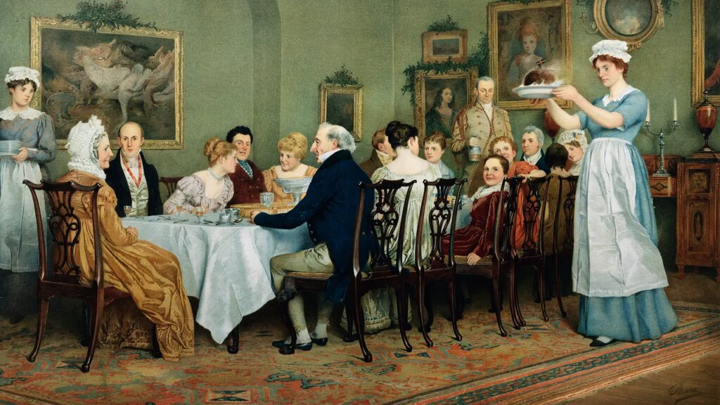 מה אוכלות המשפחות המלכותיות של אירופה במהלך חג המולד