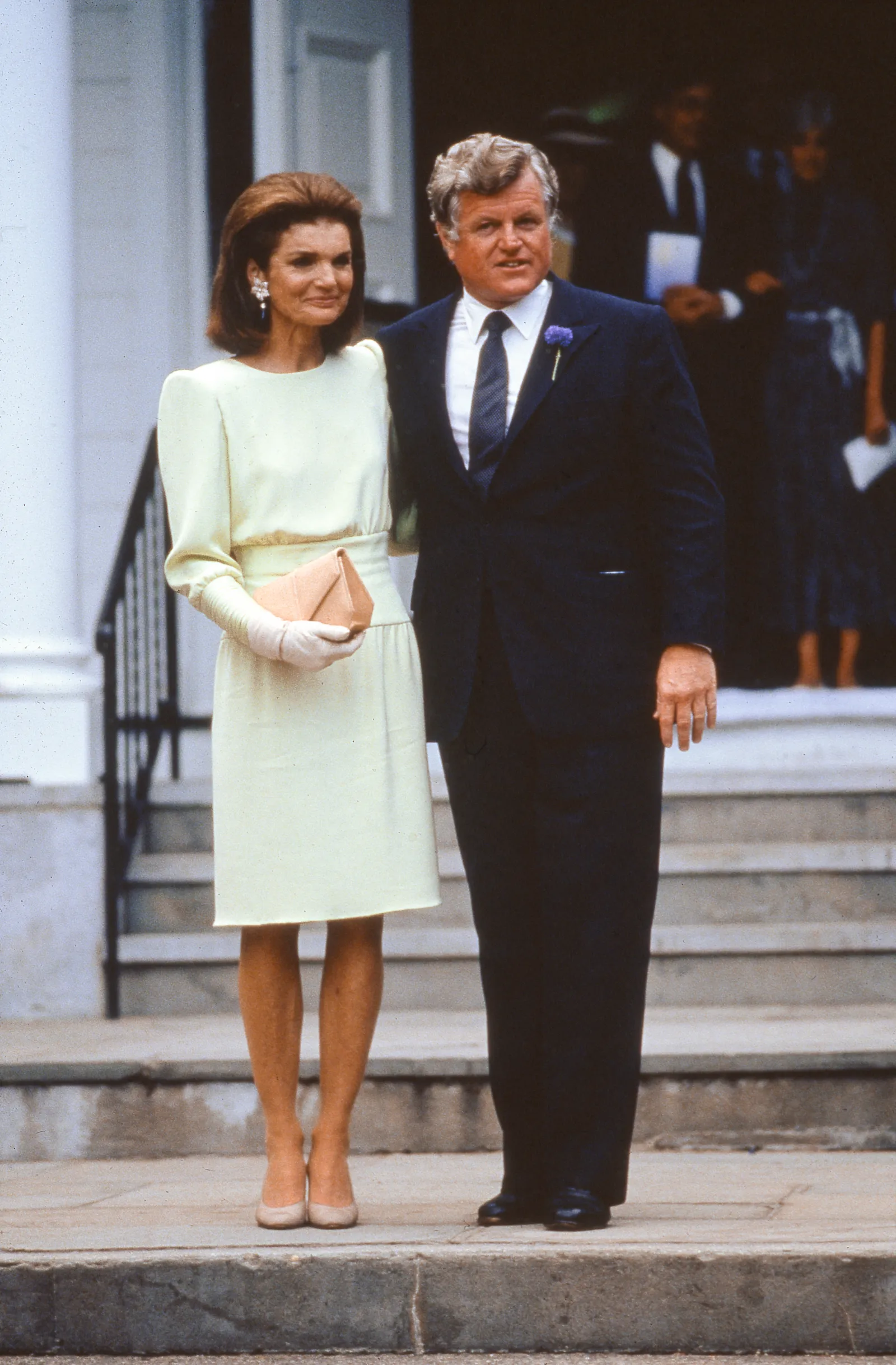 ג'קלין קנדי ​​אונאסיס וטד קנדי