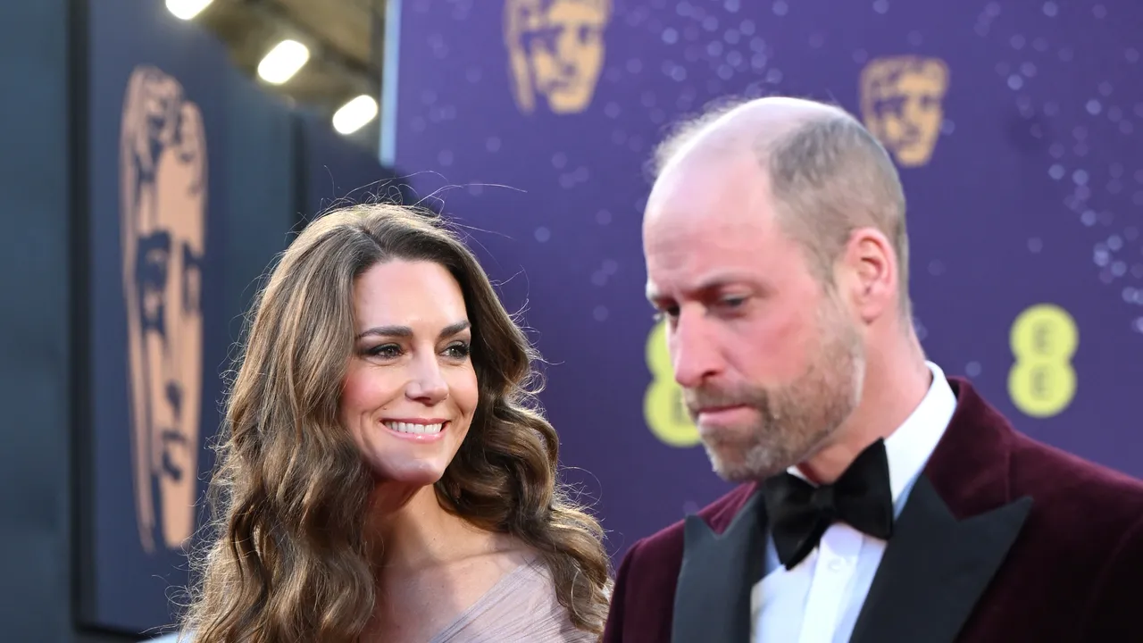 קייט מידלטון והנסיך וויליאם חוזרים לשטיח האדום של BAFTA 2026