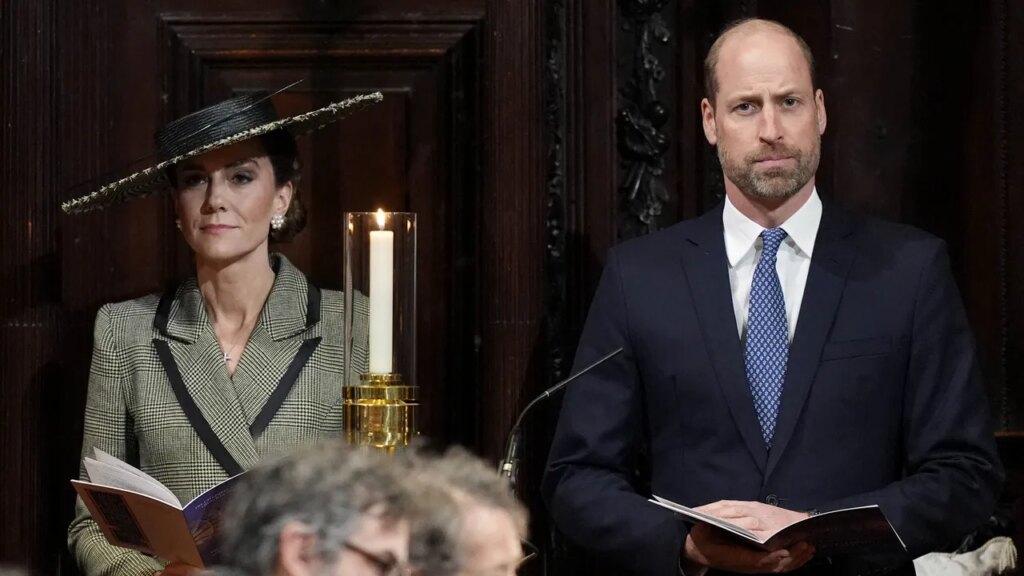 קייט מידלטון והנסיך וויליאם, העתיד של הכנסייה האנגלית, מציגים תמיכה באירוע מפתח