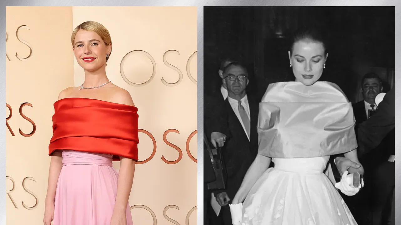 המשמעות ההוליוודית הישנה הנסתרת בשמלת שאנל של ג'סי באקלי בטקס האוסקר 2026